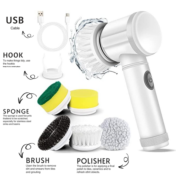 Cleaning Magic Electric Brush (5-in-1)